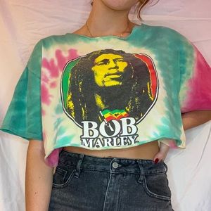 Tie-dye crop top